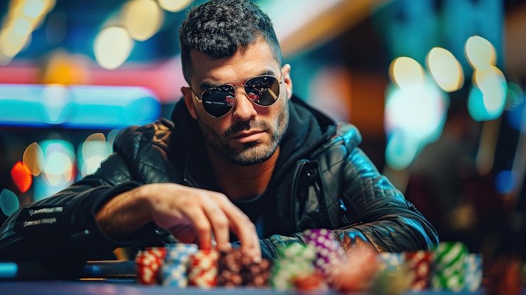 Live Sic Bo dealer studio with three dice and betting layout